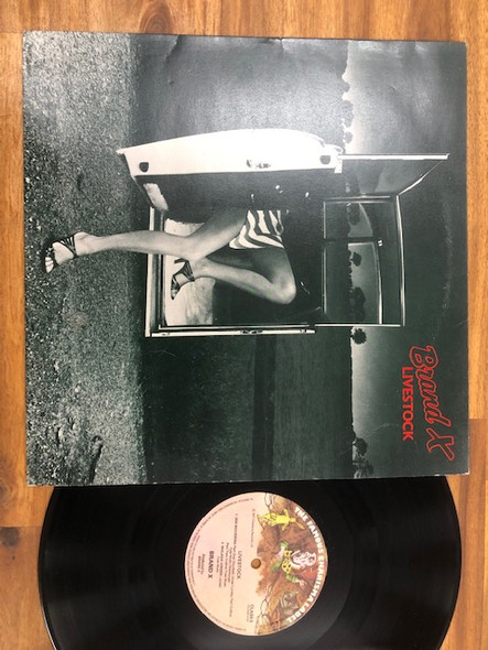 Brand X -Livestock-VINYL LP-USED-UK press-LP_1164