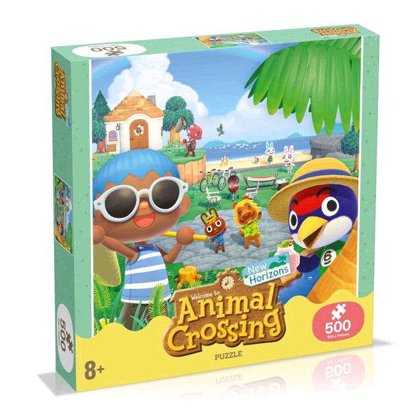 Animal Crossing - Puzzle 500 Piece Jigsaw Puzzle-WINWM00953-WINNING MOVES Animal Crossing - Puzzle 500 Piece Jigsaw Puzzle-WINWM00953-WINNING MOVES