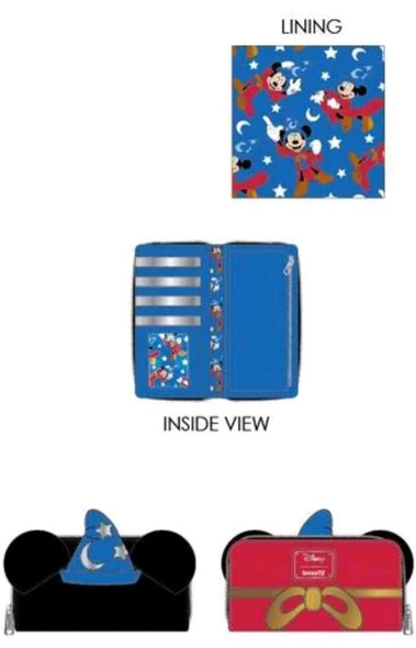 Fantasia - Sorcerer Mickey Purse-LOUWDWA1486-LOUNGEFLY