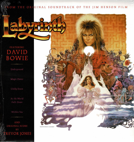 DAVID BOWIE-Labyrinth (Soundtrack) Vinyl LP-Brand New-Still Sealed