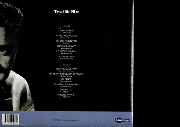 ELVIS PRESLEY  (180 gram)-TREAT ME NICE  Vinyl LP-Brand New-Still Sealed