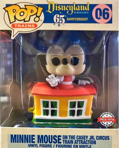Disneyland 65th Anniversary - Minnie Train Carriage US Exclusive Pop! Vinyl [RS]-FUN50949-FUNKO