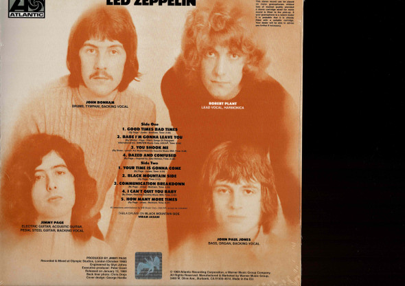 LED ZEPPELIN-Led Zeppelin I (180 gram) Vinyl LP-Brand New-Still Sealed LED ZEPPELIN-Led Zeppelin I (180 gram) Vinyl LP-Brand New-Still Sealed