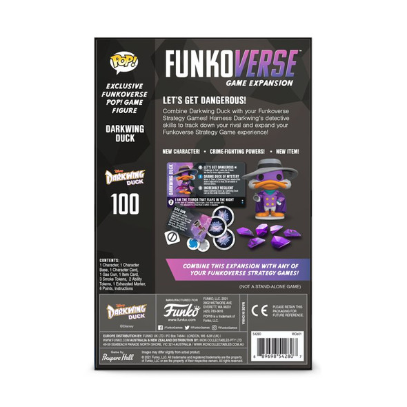 Funkoverse - Darkwing Duck 100 1-Pack Expansion ECCC 2021 US Exclusive [RS]-FUN54280-FUNKO