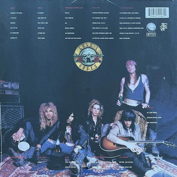 GUNS N' ROSES-Appetite For Destruction-VINYL LP-Brand New-Still Sealed-LAS_198 GUNS N' ROSES-Appetite For Destruction-VINYL LP-Brand New-Still Sealed-LAS_198