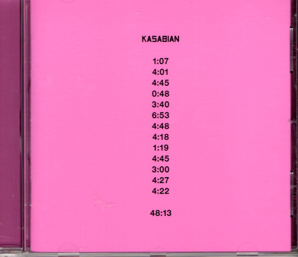 Kasabian - 48:13 CD -Brand New