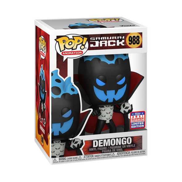 Samurai Jack - Demongo SDCC 2021 US Exclusive Pop! Vinyl [RS]-FUN48571-FUNKO