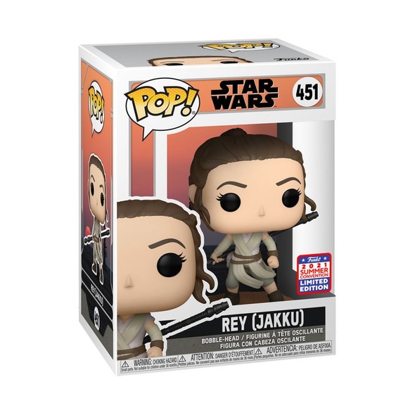 Star Wars: Across the Galaxy - Rey (Jakku) SDCC 2021 US Exclusive Pop! Vinyl [RS]-FUN55498-FUNKO