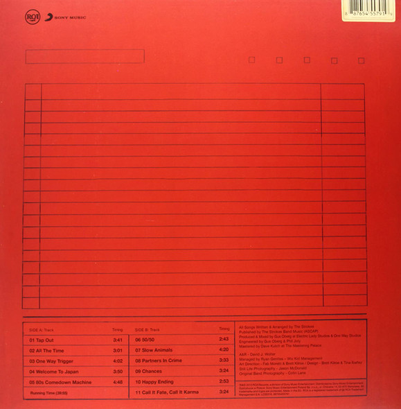 STROKES-Comedown Machine-Vinyl Lp-Brand new/Still Sealed-LAS_112028L-88765455791