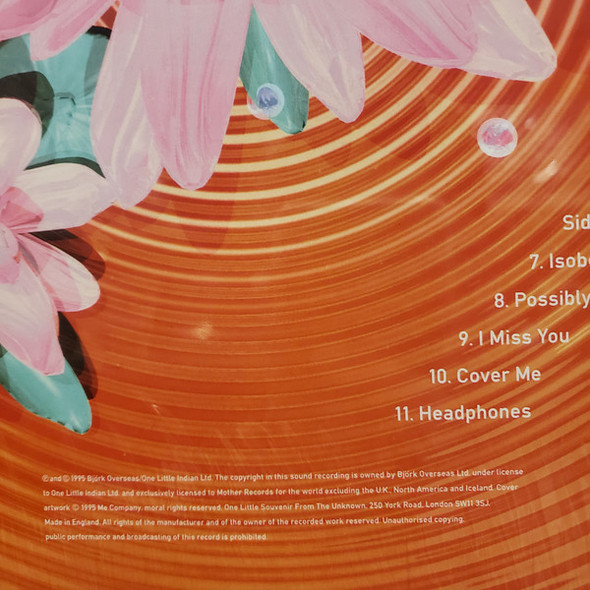 BJORK-Post-Vinyl Lp-Brand new/Still Sealed-LAS_113430L-TPLP51