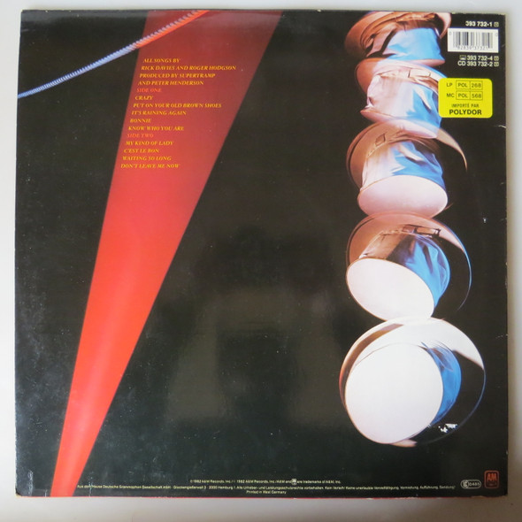 Supertramp-"...Famous Last Words..."-VINYL LP-USED-RELP_1758