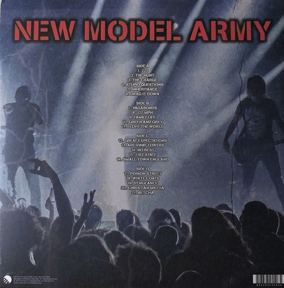 NEW MODEL ARMY-Live At Rock City Nottingham 1989-Vinyl Lp-Brand new/Still Sealed-_LAS528