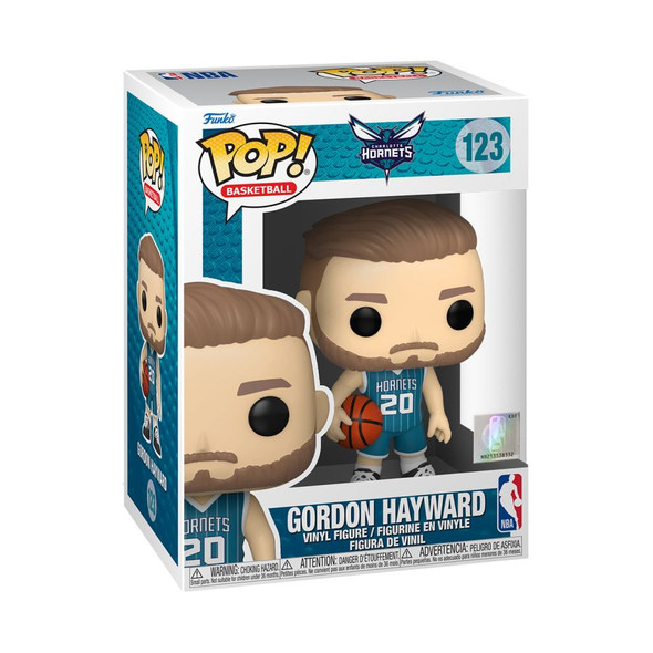 NBA: Hornets - Gordon Hayward (Teal Jersey) Pop! Vinyl-FUN59263-FUNKO