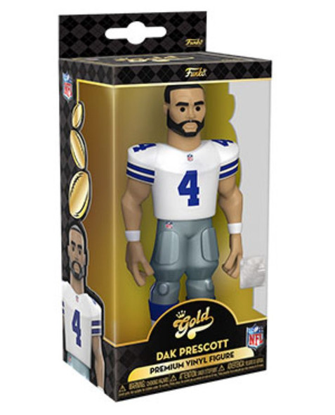 NFL: Cowboys - Dak Prescott  5" Vinyl Gold-FUN57284-FUNKO