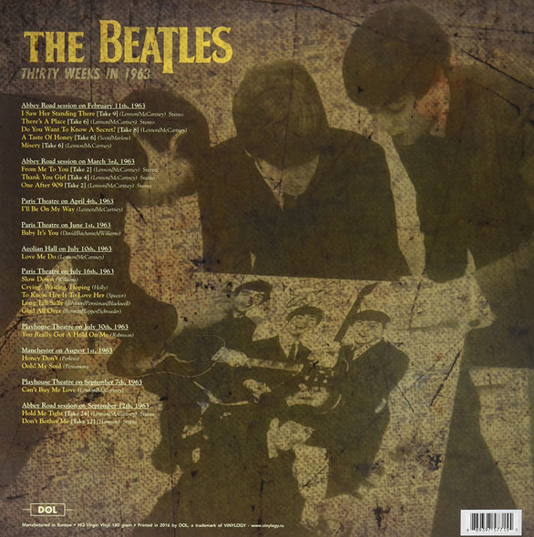 BEATLES-Thirty Weeks In 1963-Vinyl Lp-Brand new/Still Sealed_LAS1121023