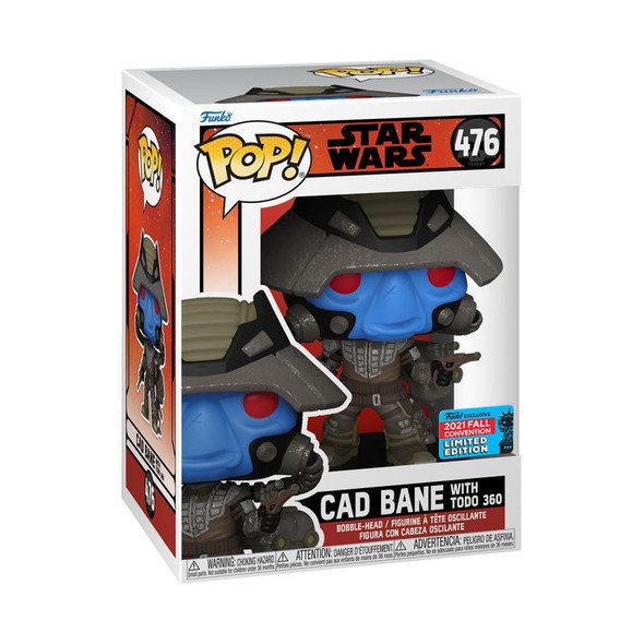 Star Wars: The Bad Batch - Cad Bane & Todo 360 Festival of Fun 2021 US Exclusive Pop! Vinyl [RS]-FUN55912-Funko