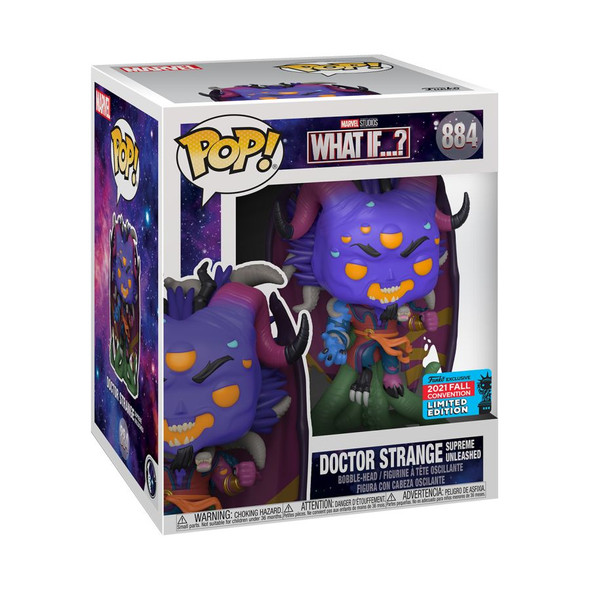 What If - Doctor Strange Supreme Unleashed Festival of Fun 2021 US Exclusive 6" Pop! Vinyl [RS]-Funko-FUN55529