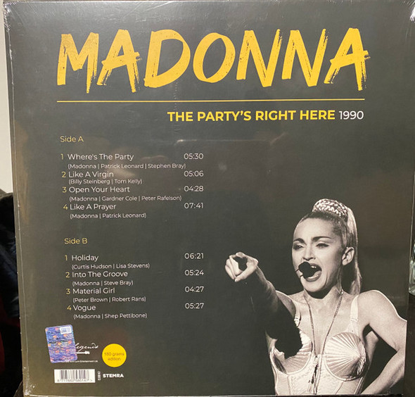 MADONNA-The Party Is Right Here-Vinyl Lp-Brand new/Still Sealed_LAS0222132