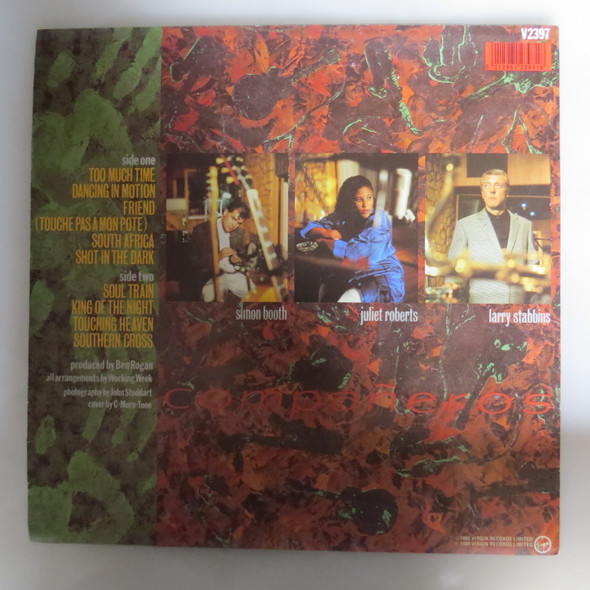 Working Week-Compaeros-VINYL LP-Aussie Press-USED-SHLP_2212