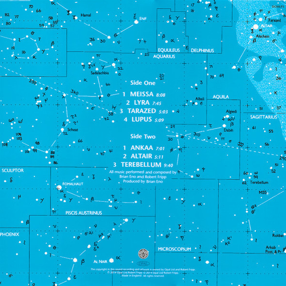 FRIPP & ENO-The Equatorial Stars-Vinyl LP-Brand New/Still sealed_LAS0522018