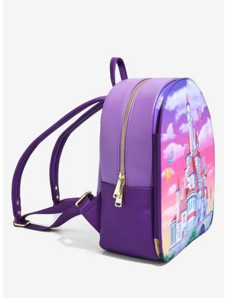 Beauty and the Beast (1991) - Castle Snap Flap US Exclusive Mini Backpack-Loungefly-LOUWDBK2091