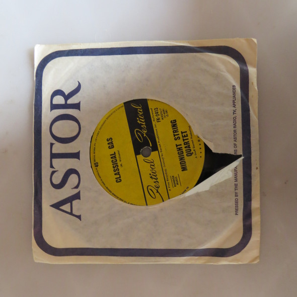 Midnight String Quartet-Classical Gas / Midnight Memories-VINYL 7"-Aussie Press-USED-SHLP_2732