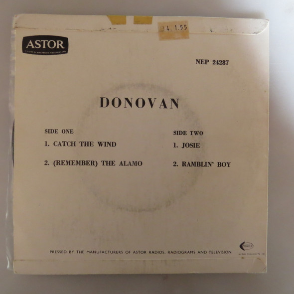 Donovan-Don-VINYL 7"-Aussie Press-USED-SHLP_2747