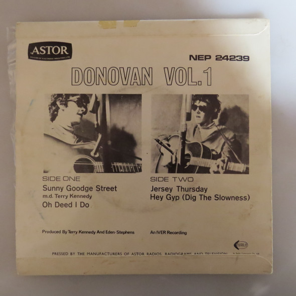 Donovan-Donovan Vol.1-VINYL 7"-Aussie Press-USED-SHLP_2766