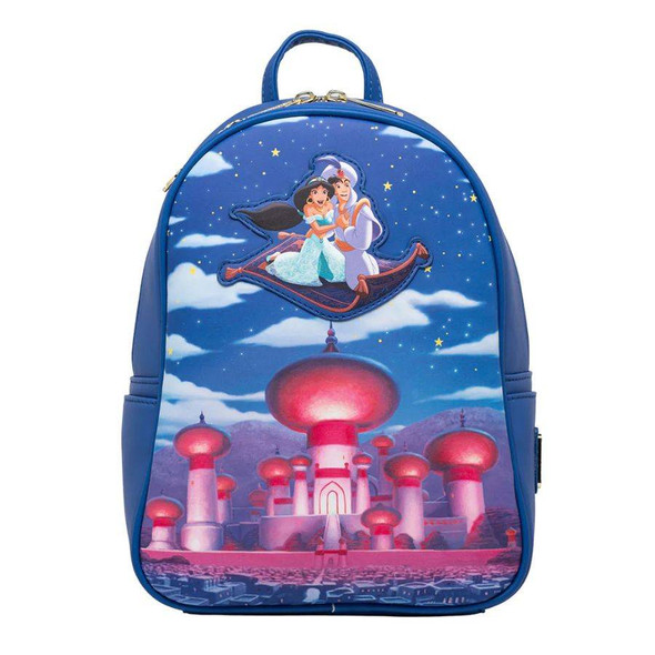 Aladdin (1992) - Aladdin and Jasmine Magic Carpet Ride Mini Backpack-Loungefly-LOUWDBK2241