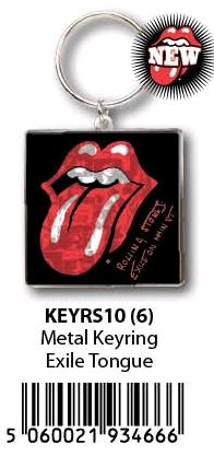 The Rolling Stones - KeyRing Tongue Exile On Main St-HMBKEYRS10