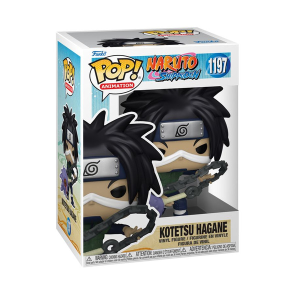 Naruto - Kotetsu Hagane w/Weapon Pop!-Funko-FUN58007