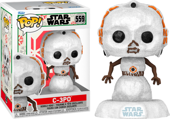 Star Wars - C-3PO Snowman Pop! Vinyl-Funko-FUN64335