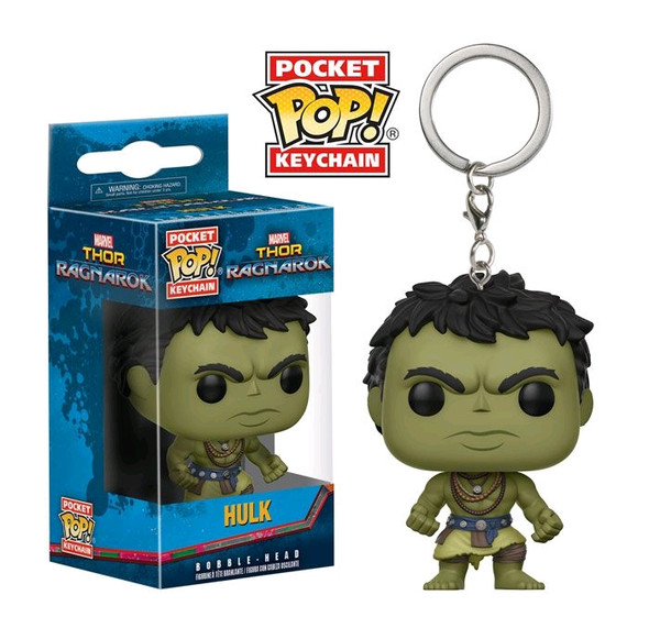 Thor 3: Ragnarok - Hulk Casual Pocket Pop! Keychain-FUN21772