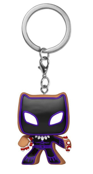 Marvel Comics - Black Panther Holiday US Exclusive Pop! Keychain [RS]-Funko-FUN57968