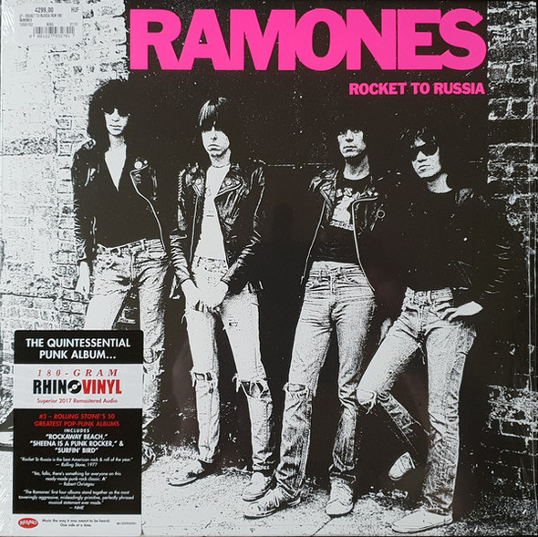 RAMONES-Rocket To Russia (Remastered)-Vinyl LP-Brand New/Still sealed_LAS1122031