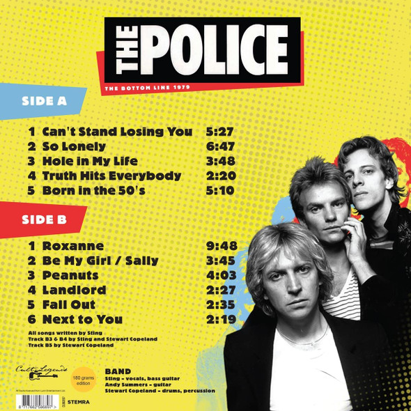 POLICE-The Bottom Line 1979-Vinyl LP-Brand New/Still sealed_LAS1122010