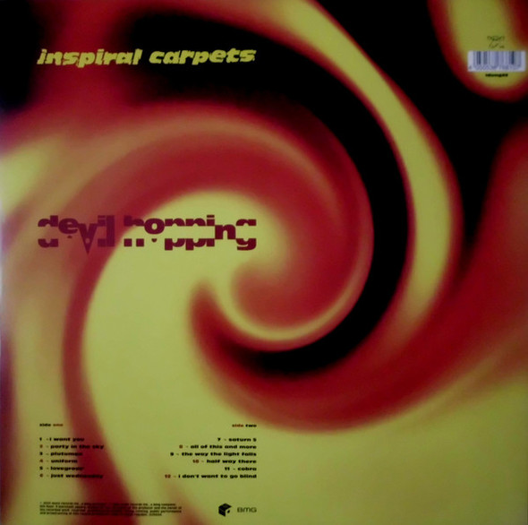 Inspiral Carpets – Devil Hopping-(Red Vinyl) LP-Brand New-Still Sealed