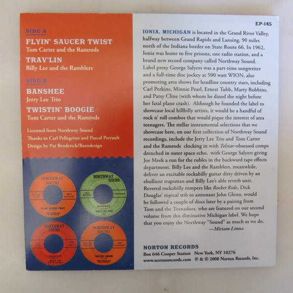 Various-Flyin' Saucer Twist: The Northway Sound Records Story Vol. One-VINYL 7"-USED-SHLP_3376