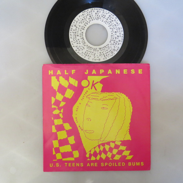 1/2 Japanese-U.S. Teens Are Spoiled Bums-VINYL 7"-USED-SHLP_3408