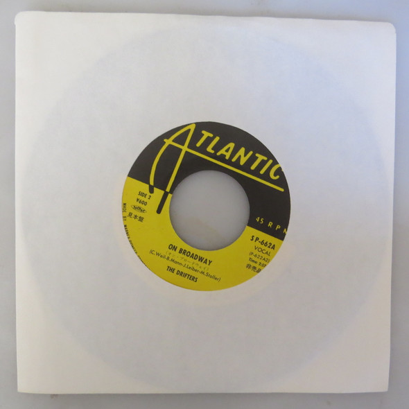 The Drifters-Under The Boardwalk / On Broadway-VINYL 7"-USED-SHLP_3421