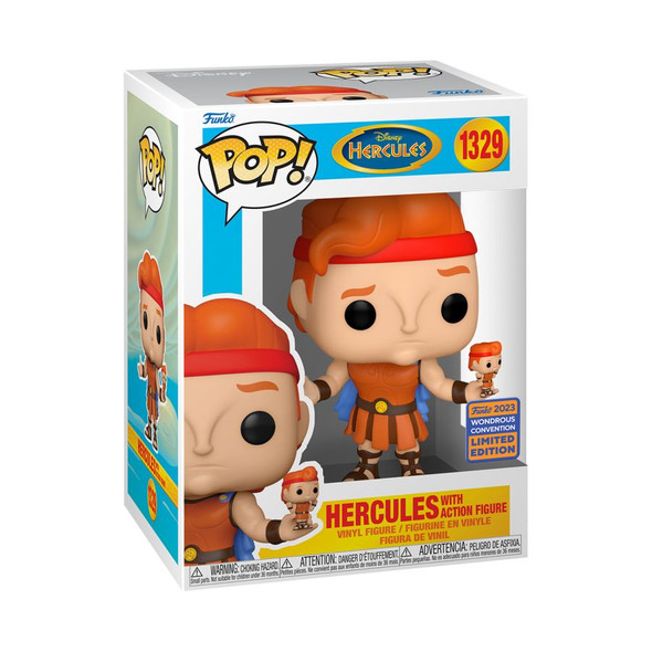 Hercules - Hercules with Action Figure WC Exclusive Pop! [RS]-Funko-FUN69370
