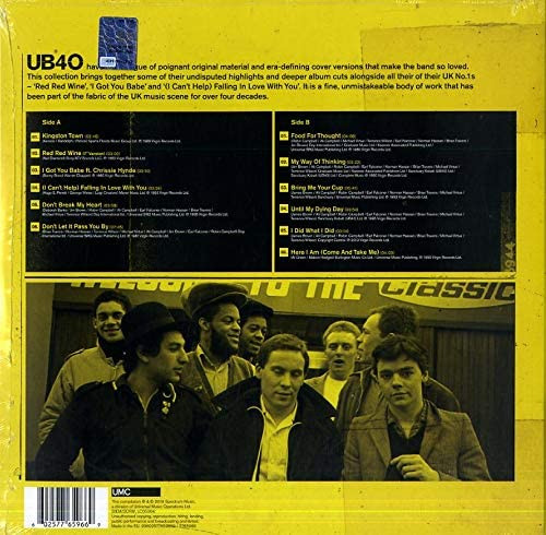 UB40 Red Red Wine: The Collection-Vinyl LP-Brand New/Still sealed