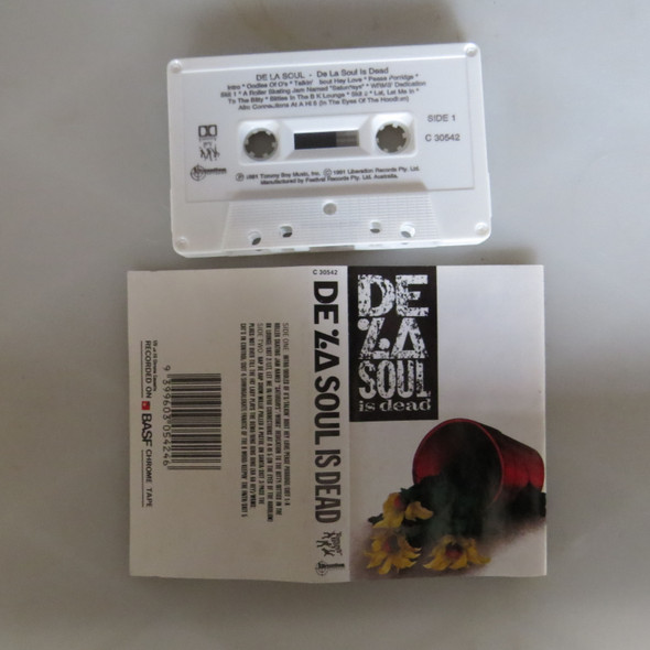 De La Soul-De La Soul Is Dead-Cassette-Aussie Press-USED-SHLP_3836
