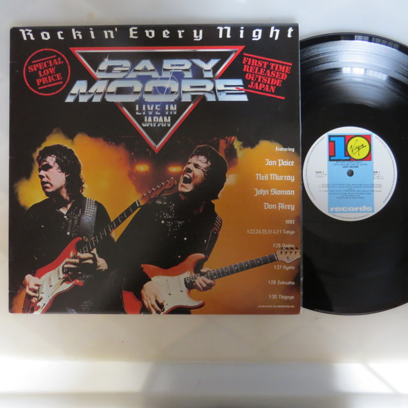 Gary Moore-Rockin' Every Night (Gary Moore Live In Japan)-VINYL LP-Aussie Press-USED-SHLP_3645
