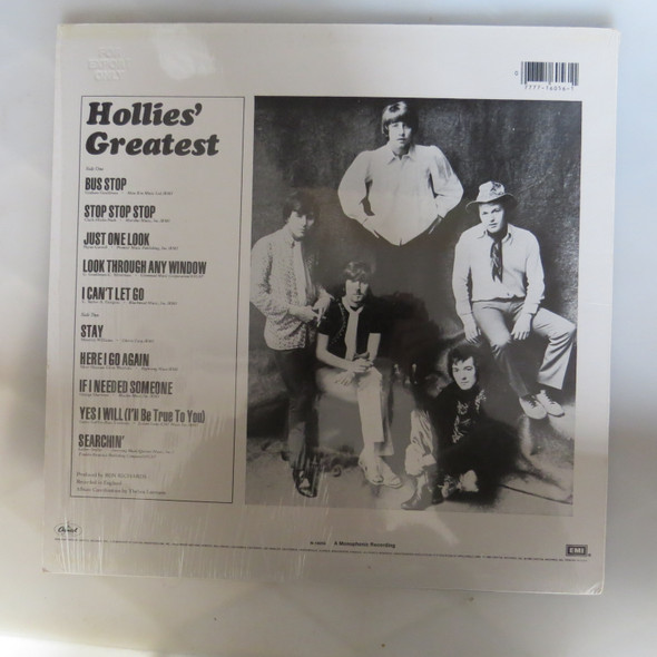 The Hollies-Hollies' Greatest-VINYL LP-Aussie Press-USED-SHLP_3720