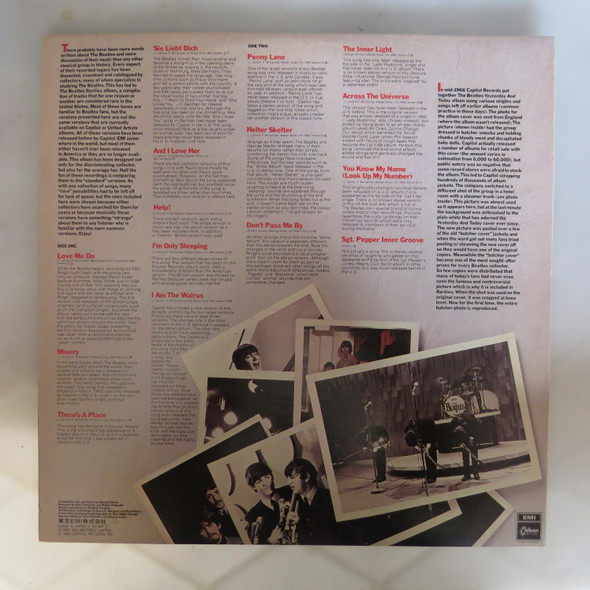 The Beatles-Rarities-VINYL LP-Japan Press-USED-SHLP_3799