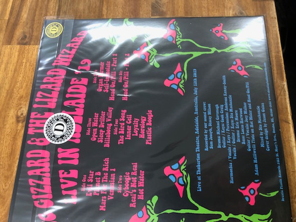 KING GIZZARD AND THE LIZARD WIZARD-Live In Adelaide'19 (3LP Set)-Vinyl LP-Brand New/Still sealed_LAS0723041