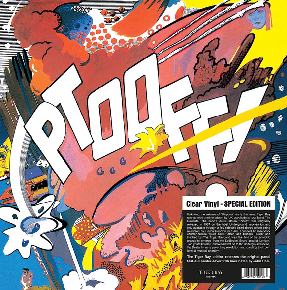DEVIANTS-Ptooff! (Clear Vinyl)-Vinyl LP-Brand New/Still sealed_LAS0723054