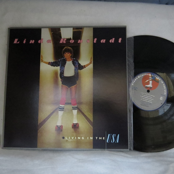 Linda Ronstadt-Living In The USA-VINYL LP-Aussie Press-USED-SHLP_4034