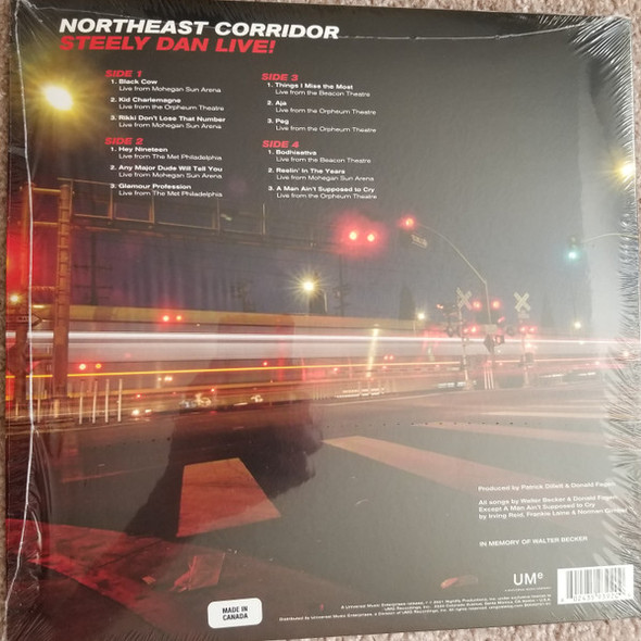 STEELY DAN / NORTHEAST CORRIDOR: STEELY DAN LIVE!!--Vinyl LP-Brand New/Still sealed_TTT1023104